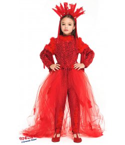 Costume carnevale - PRINCIPESSA DEGLI INFERI BABY